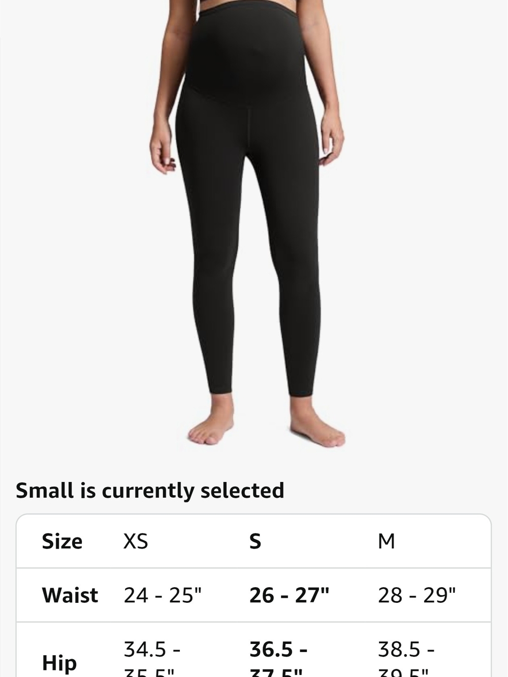 CRZ YOGA Black High-Waist Performance Leggings - Picture 8 of 8